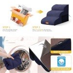 3-Step Foam Dog Stairs for Small Dogs
