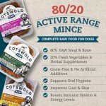 Cotswold RAW Active 80/20 Mince Dog Food 8kg