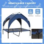 Cooling Raised Dog Bed for Medium & Large Dogs