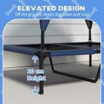 Cooling Raised Dog Bed for Medium & Large Dogs