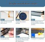 Under Sofa Pet Blocker - 30ft Cuttable Mesh Roll