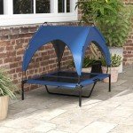 Cooling Raised Dog Bed for Medium & Large Dogs