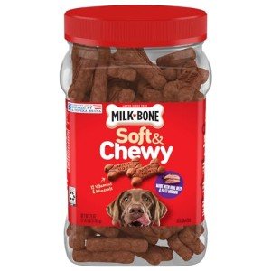Milk-Bone Soft & Chewy Beef Dog Treats 25oz