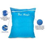 Pet Hair Laundry Bag - Large, Blue
