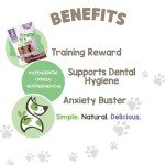 Nature Gnaws Beef Trachea Chews for Dogs - 3 Pack