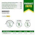 Natural Freeze-Dried Chicken Treats for Dogs & Cats