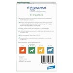 Interceptor Plus Heartworm & Worm Prevention Chews 6 Count