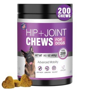 Chicken Flavor Joint Support Chews for Dogs