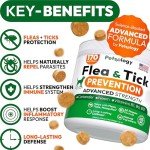 Natural Flea and Tick Prevention Chews for Dogs