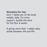 Daily Chewable Dog Tablets for Hip & Joint Health