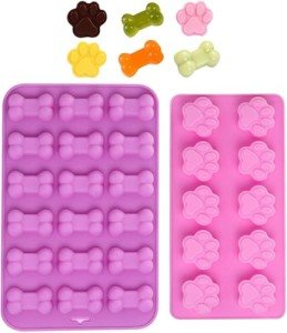 Silicone Paw Shaped Molds for Dogs and Treats