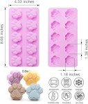 Silicone Paw Shaped Molds for Dogs and Treats