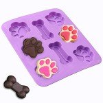 Dog Paw & Bone Silicone Baking Moulds Set