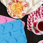 3-Piece Dog Paw and Bone Silicone Mould Set