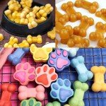 Paw and Bone Silicone Molds for Dogs