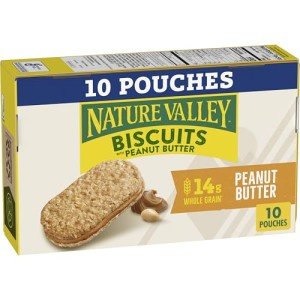 Peanut Butter Biscuit Sandwiches for Dogs - 10 ct