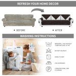 Non-Slip Velvet Sofa Cover for Dogs - Chocolate