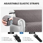 Water Resistant 3-Seater Sofa Cover - Grey