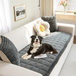 Corduroy Dog Couch Cover - Thick, Washable & Non-Slip