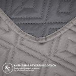 Water Resistant 3-Seater Sofa Cover - Grey