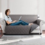 Water Resistant 3-Seater Sofa Cover - Grey