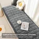 Corduroy Dog Couch Cover - Thick, Washable & Non-Slip