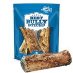 Bully Sticks Marrow Bones for Large Dogs – 3 Pack