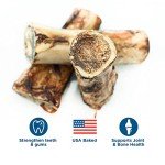Bully Sticks Marrow Bones for Large Dogs – 3 Pack