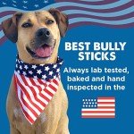 Bully Sticks Marrow Bones for Large Dogs – 3 Pack
