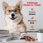 Good'N'Fun Triple Flavor Rawhide Dog Kabobs