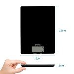 Black Digital Kitchen Scale for Pets - 5kg Capacity