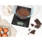 Black Digital Kitchen Scale for Pets - 5kg Capacity