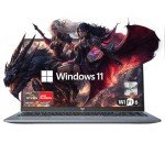 MALLRACE Laptop Computer,15.6'' FHD Display Laptop with AMD Ryzen 7 5825U Processor(8C/16T,Up to 4.5Hz), 16GB DDR4x2 512GB SSD Notebook Computer with Numeric Keyboard, WIFI6
