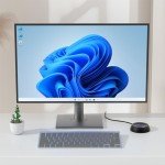 PC Power Button, Desktop Power Button PC External Power Switch ON Off LED PC Power Supply Button SW Extension for Computer Motherboard