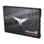 TEAMGROUP T-Force Vulcan Z 1TB SLC Cache 3D NAND QLC 2.5 Inch SATA III Internal Solid State Drive SSD (R/W Speed up to 550/470 MB/s) T253TY001T0C101