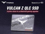 TEAMGROUP T-Force Vulcan Z 1TB SLC Cache 3D NAND QLC 2.5 Inch SATA III Internal Solid State Drive SSD (R/W Speed up to 550/470 MB/s) T253TY001T0C101