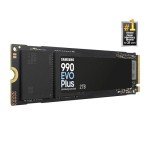 SAMSUNG 990 EVO Plus SSD 2TB, PCIe Gen 4x4, Gen 5x2 M.2 2280, Speeds Up-to 7,250 MB/s, Upgrade Storage for PC/Laptops, HMB Technology and Intelligent Turbowrite 2.0, (MZ-V9S2T0B/AM)