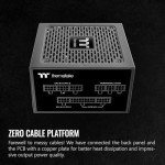 Thermaltake GF1 (2024) Fully Modular ATX 850W Power Supply - 80 Plus Gold - Ultra Quiet - Zero RPM, PS-TPD-0850FNFAGU-P