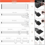 ARESGAME AGV Series 500W Power Supply, 80 Plus Bronze Certified, Non Modular Power Supply, 5 Year Warranty
