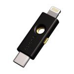 Yubico - YubiKey 5Ci - Two-Factor authentication Security Key for Android/PC/iPhone, Dual connectors for Lighting/USB-C - FIDO Certified
