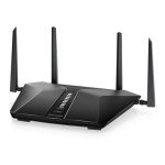NETGEAR Nighthawk 6-Stream Dual-Band WiFi 6 Router (RAX54S) – Security Features, AX5400 Wireless Speed, Up to 5.4 Gbps, Covers up to 2,500 sq. ft., 25 Devices - 1-Year Armor Subscription Included