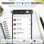 Thetis Pro-C FIDO2 Security Key Passkey Device with USB C & NFC, TOTP/HOTP Authenticator APP, FIDO 2.0 Two Factor Authentication 2FA MFA, Works with Windows/macOS/Linux/Gmail/Facebook/Dropbox/GitHub