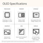 Microsoft Surface Pro 2-in-1 Laptop/Tablet (2024), Windows 11 Copilot+ PC, 13" Touchscreen OLED Display, Snapdragon X Elite (12 Core), 16GB RAM, 256GB Storage, Black, Amazon Exclusive