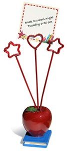 Lissom Design Message/Photo Holder, 6 x 3-Inches, No. 1 Teacher