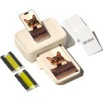 HPRT Photo Printer 4x6,+108 Sheets&2ribbon,Phone Instant Picture Printer for iPhone, Android, Portable Photo Printers for Home Use