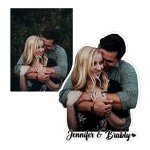 Custom Photo Sticker, Personalized Stickers with Image Picture Customized Your Own Photo Die Cut Waterproof Vinyl Sticker for Laptop Water Bottle Phone Case Merchandise Decor Decal Gift Idea Pet