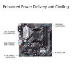 ASUS Prime B550M-A WiFi II AMD Micro ATX Motherboard with PCIe 4.0, WiFi 6, ECC Memory, HDMI 2.1, RGB Header