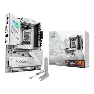 ASUS ROG Strix B850-A Gaming WiFi AMD AM5 B850 ATX Motherboard 14+2+2 Power Stages, DDR5 AEMP, 2.5G LAN, WiFi 7 with Q-Antenna, 4X M.2, PCIe® 5.0, USB 20Gbps Type-C, AI Networking II, ASUS AI Advisor