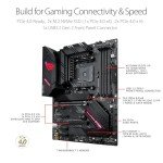 Asus ROG Strix B550-F Gaming WiFi II AMD AM4 (3rd Gen Ryzen) ATX Motherboard (PCIe 4.0,WiFi 6E, 2.5Gb LAN, BIOS Flashback, HDMI 2.1, Addressable Gen 2 RGB Header and Aura Sync)