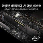 CORSAIR VENGEANCE LPX DDR4 RAM 32GB (2x16GB) 3600MHz CL18-22-22-42 1.35V Intel AMD Desktop Computer Memory - Black (CMK32GX4M2D3600C18)